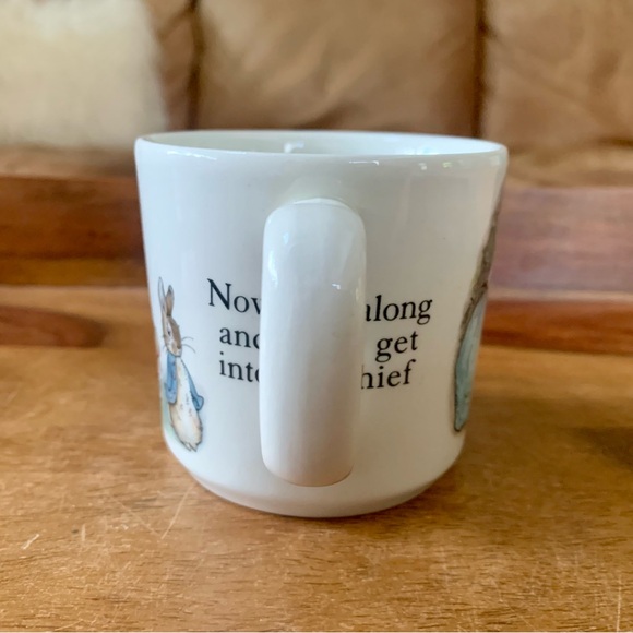 Beatrix Potter Peter Rabbit Wedgwood Plate Saucer & Cup - Picture 3 of 13